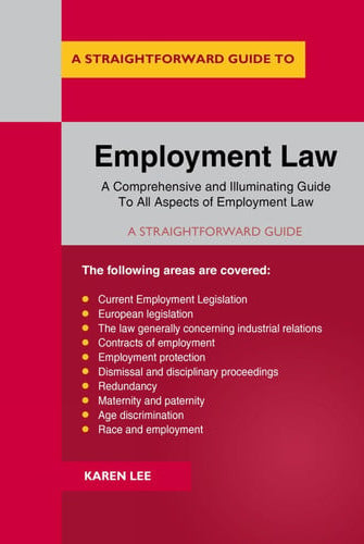 Employment Law by Karen Lee, front cover of this used copy