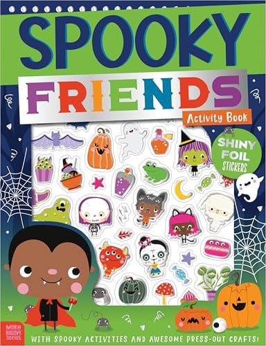 Spooky Friends Activity Book, front cover