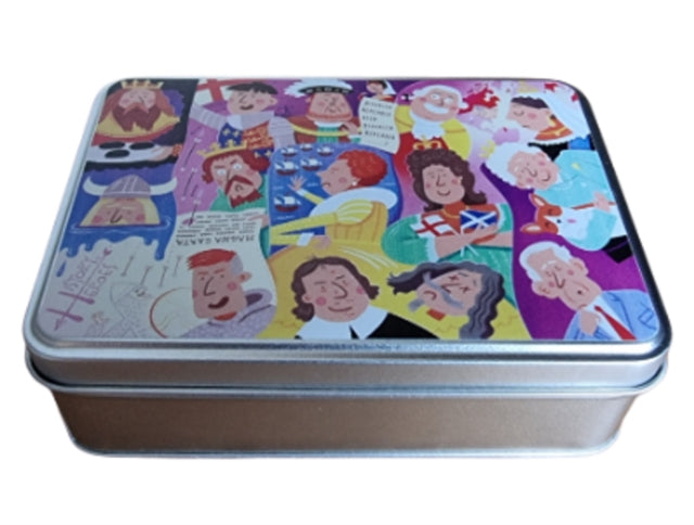 History Heroes' KINGS & QUEENS Gift Tin