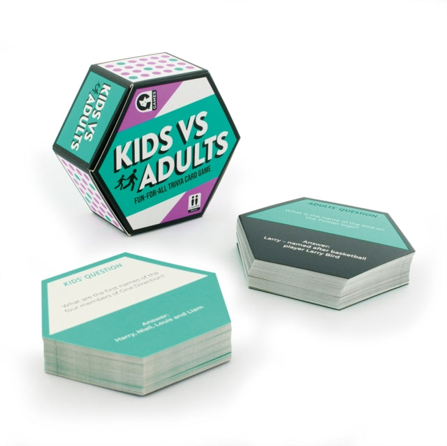 Family Card Game - Kids Vs Adults