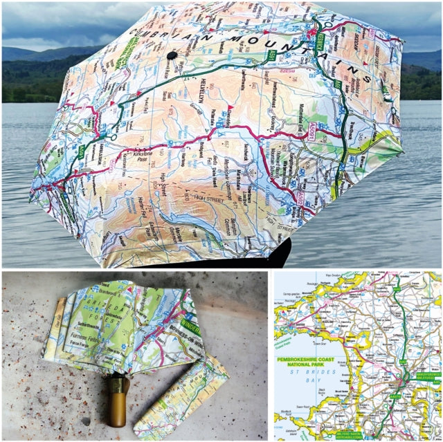 OS Map Premium Umbrella - Pembrokeshire Coast National Park