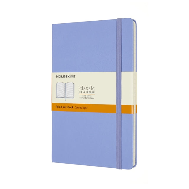 Moleskine Large Ruled Hardcover Notebook: Hydrangea Blue - 8056420850819