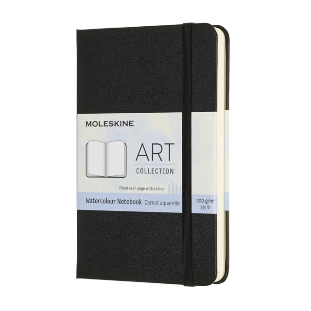 Moleskine Art Pocket Watercolour Notebook: Black - 8058647626741
