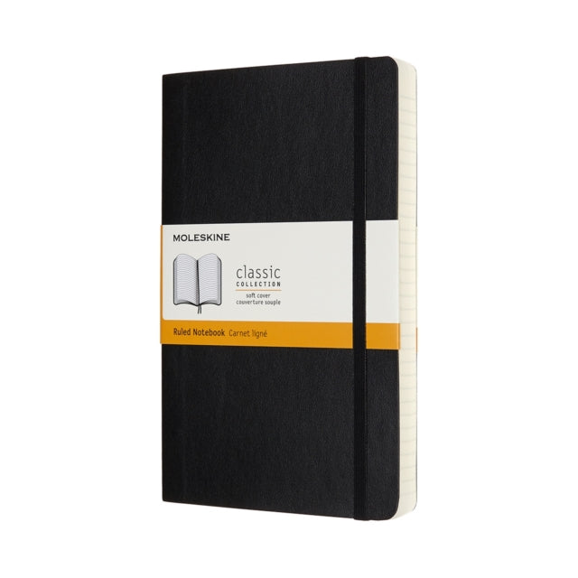 Moleskine Expanded Large Ruled Softcover Notebook: Black - 8058647628042