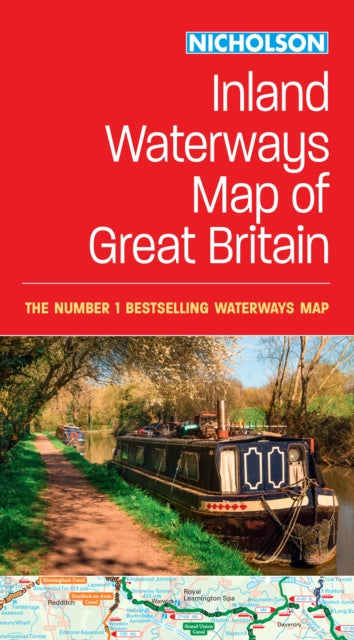 Nicholson Inland Waterways Map of Great Britain : For Everyone with an Interest in Britain’s Canals and Rivers - 9780008652876