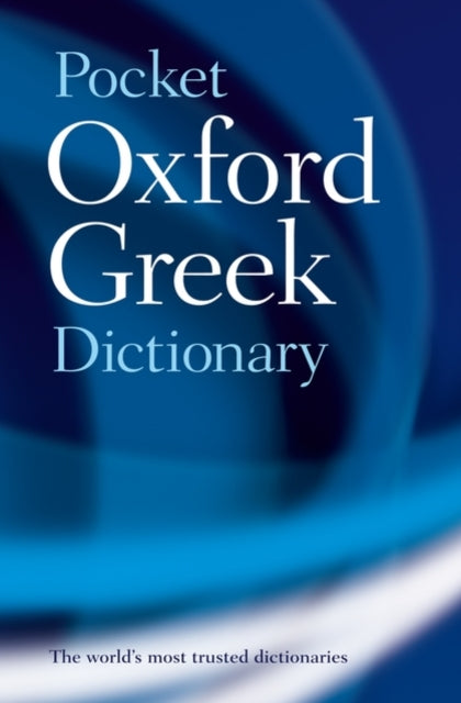The Pocket Oxford Greek Dictionary - 9780198603276