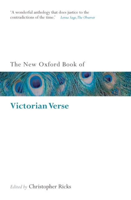 The New Oxford Book of Victorian Verse - 9780199556311
