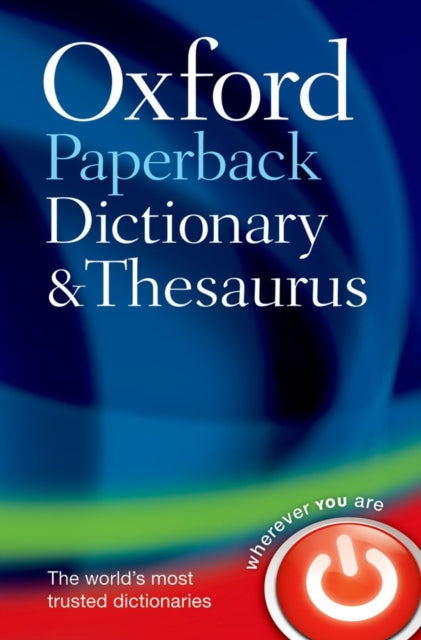 Oxford Paperback Dictionary & Thesaurus - 9780199558469