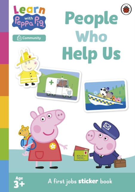 Learn with Peppa: People Who Help Us Sticker activity book - 9780241717615