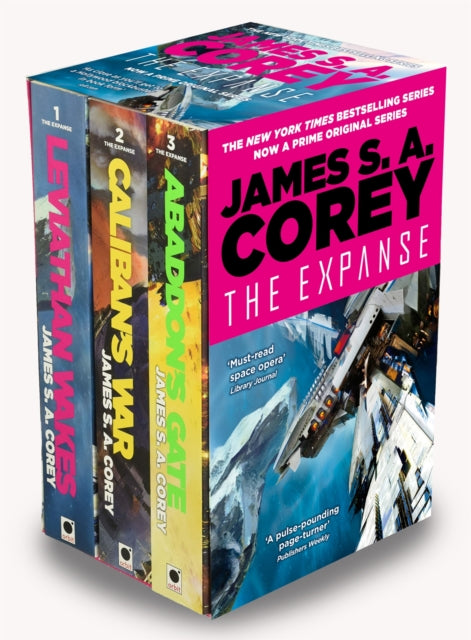 The Expanse Box Set Books 1-3 (Leviathan Wakes, Caliban's War, Abaddon's Gate) - 9780356518909