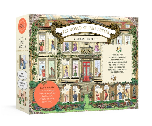 The World of Jane Austen: A Conversation Puzzle : 500-Piece Puzzle: Jigsaw Puzzle for Adults - 9780593580806