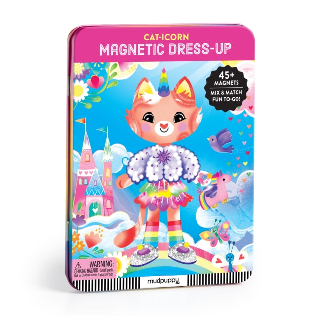 Cat-icorn Magnetic Dress-up Play Set