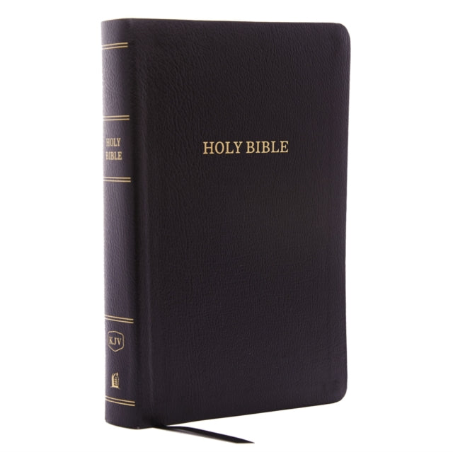 KJV Holy Bible: Personal Size Giant Print with 43,000 Cross References, Black Bonded Leather, Red Letter, Comfort Print (Thumb Indexed): King James Version - 9780785215547