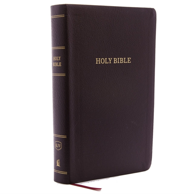 KJV Holy Bible: Personal Size Giant Print with 43,000 Cross References, Burgundy Bonded Leather, Red Letter, Comfort Print (Thumb Indexed): King James Version - 9780785215554