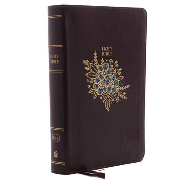 KJV Holy Bible: Personal Size Giant Print with 43,000 Cross References, Deluxe Burgundy Leathersoft, Red Letter, Comfort Print (Thumb Indexed): King James Version - 9780785215592