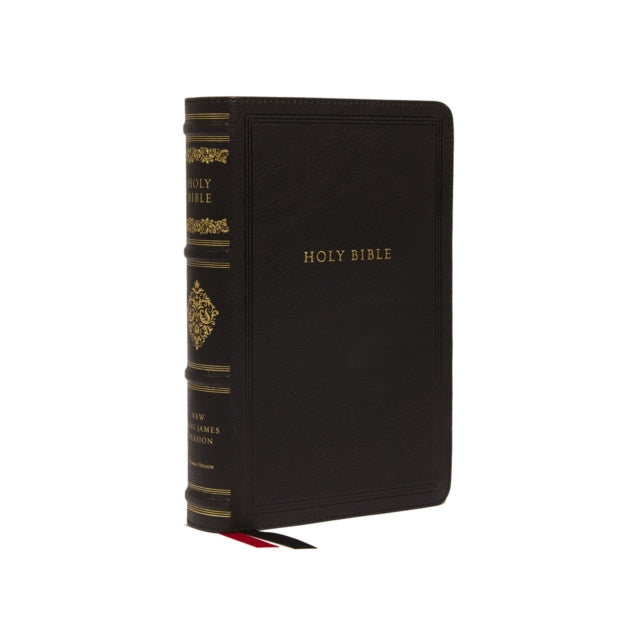 NKJV, Personal Size Reference Bible, Sovereign Collection, Leathersoft, Black, Red Letter, Comfort Print : Holy Bible, New King James Version - 9780785264903