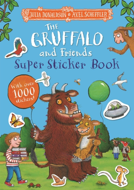 The Gruffalo and Friends Super Sticker Book - 9781035001514