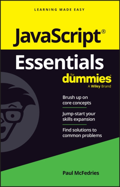 JavaScript Essentials For Dummies - 9781394263219