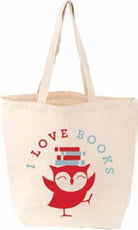 I Love Books Littlelit Tote Bag - 9781423638261