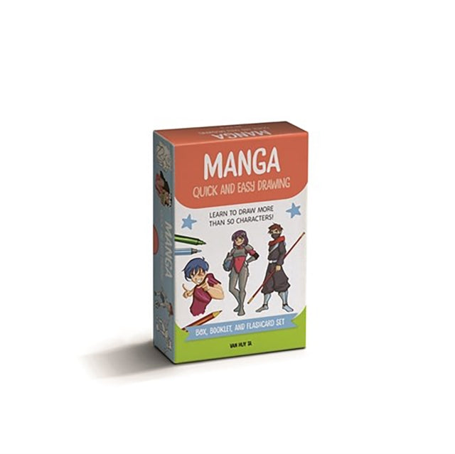 Manga Quick and Easy Drawing Deck : Learn to Draw More Than 50 Characters! - 9781446314753