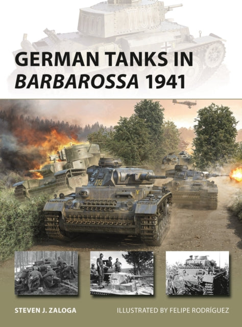 German Tanks in Barbarossa 1941 - 9781472864406