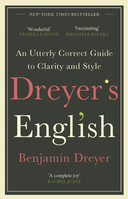 Dreyer's English by Benjamin Dreyer, book cover