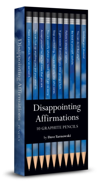 Disappointing Affirmations Pencils - 9781797230061