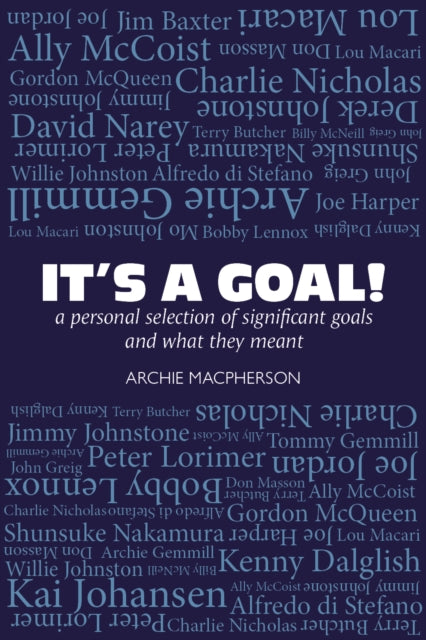 It's a Goal! : a personal selection of significant goals and what they meant - 9781804251393