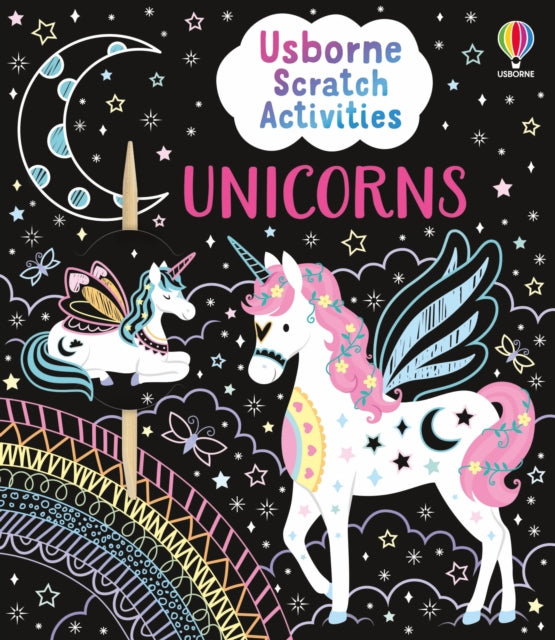 Usborne Scratch Activities Unicorns - 9781805077343