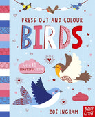 Press Out and Colour: Birds - 9781805138693