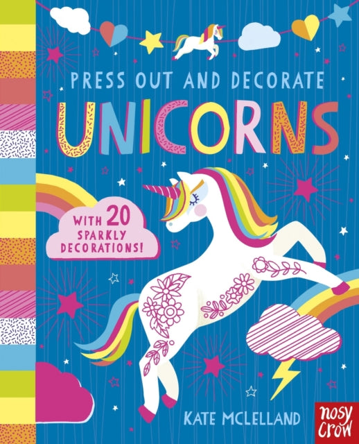 Press Out and Decorate: Unicorns - 9781805138709