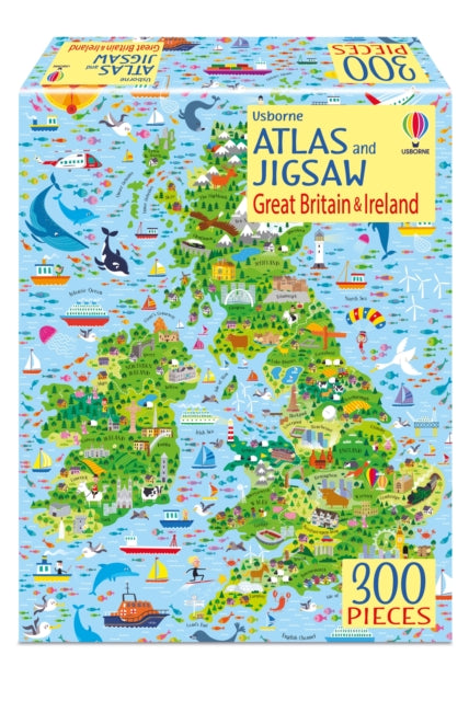 Atlas & Jigsaw Great Britain & Ireland - 9781805318927
