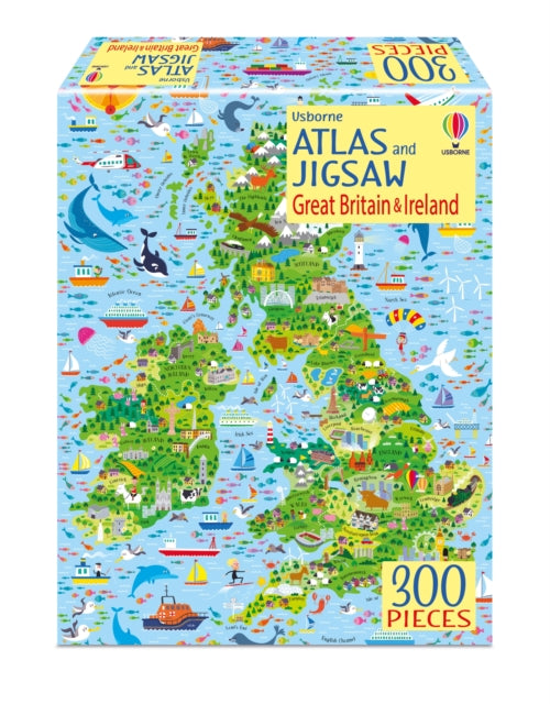 Atlas & Jigsaw Great Britain & Ireland - 9781805318927
