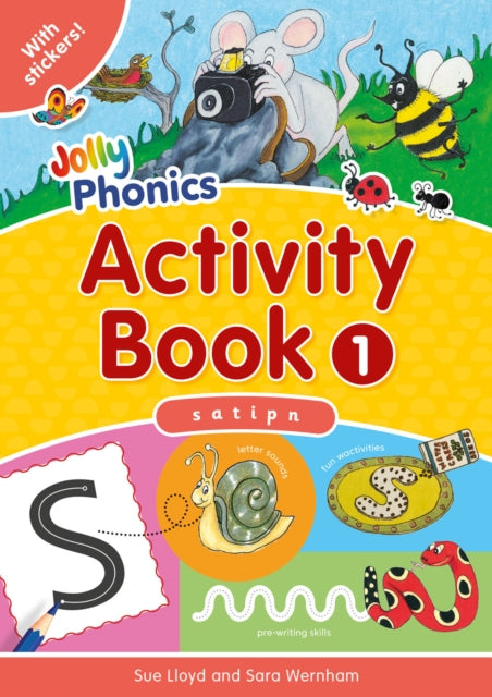 Jolly Phonics Activity Book 1 : in Precursive Letters (British English edition) - 9781844141531