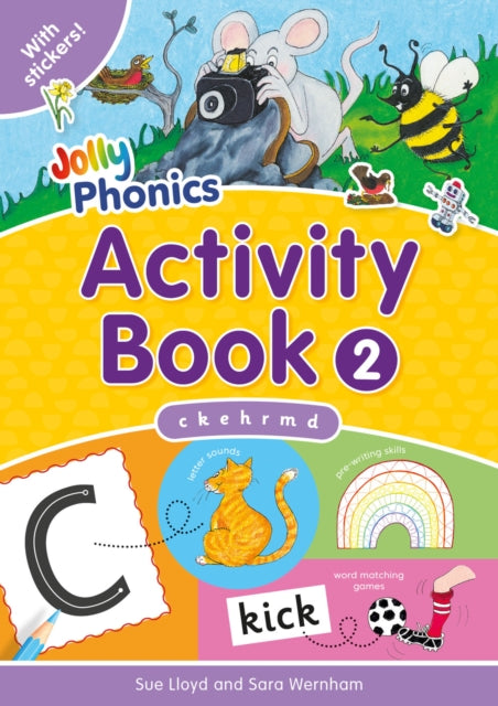 Jolly Phonics Activity Book 2 : in Precursive Letters (British English edition) - 9781844141548