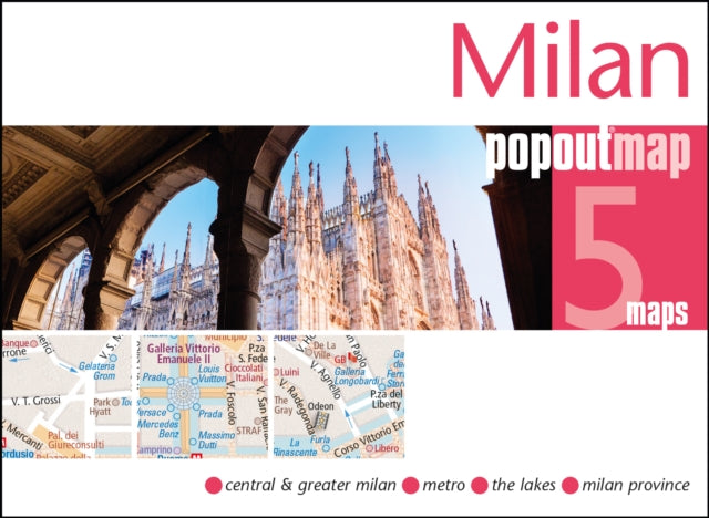 Milan PopOut Map - 9781910218990