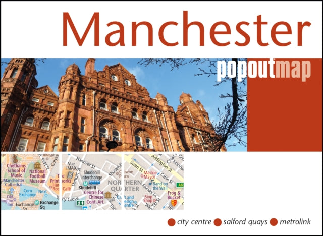 Manchester PopOut Map : Pocket size, pop-up map of Manchester city centre - 9781914515774