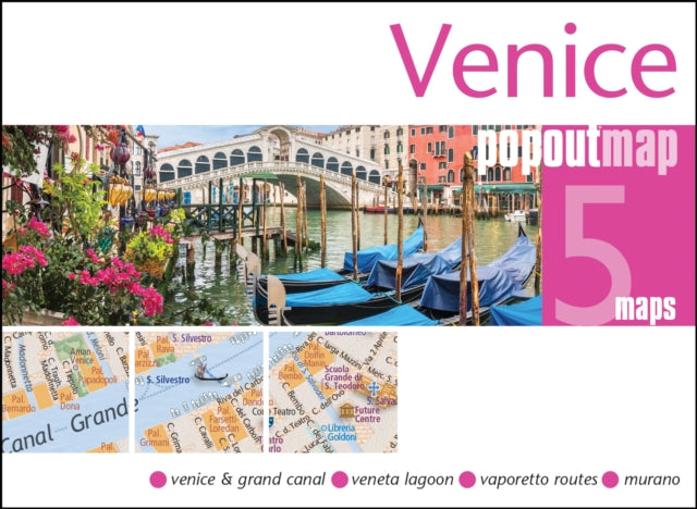 Venice PopOut Map : Pocket size, pop up city map of Venice - 9781914515859