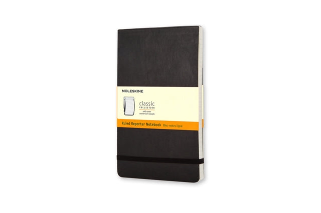 Moleskine Soft Cover Pocket Ruled Reporter Notebook: Black - 9788862934664