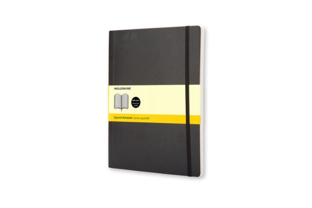 Moleskine Soft Xlarge Squared Notebook - 9788883707247