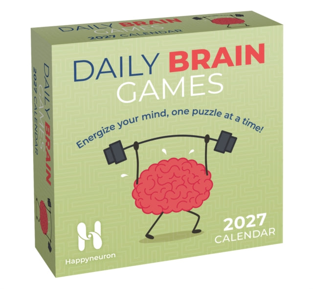 Daily Brain Games 2027 Day-to-Day Calendar : Energize your mind, one puzzle at a time!