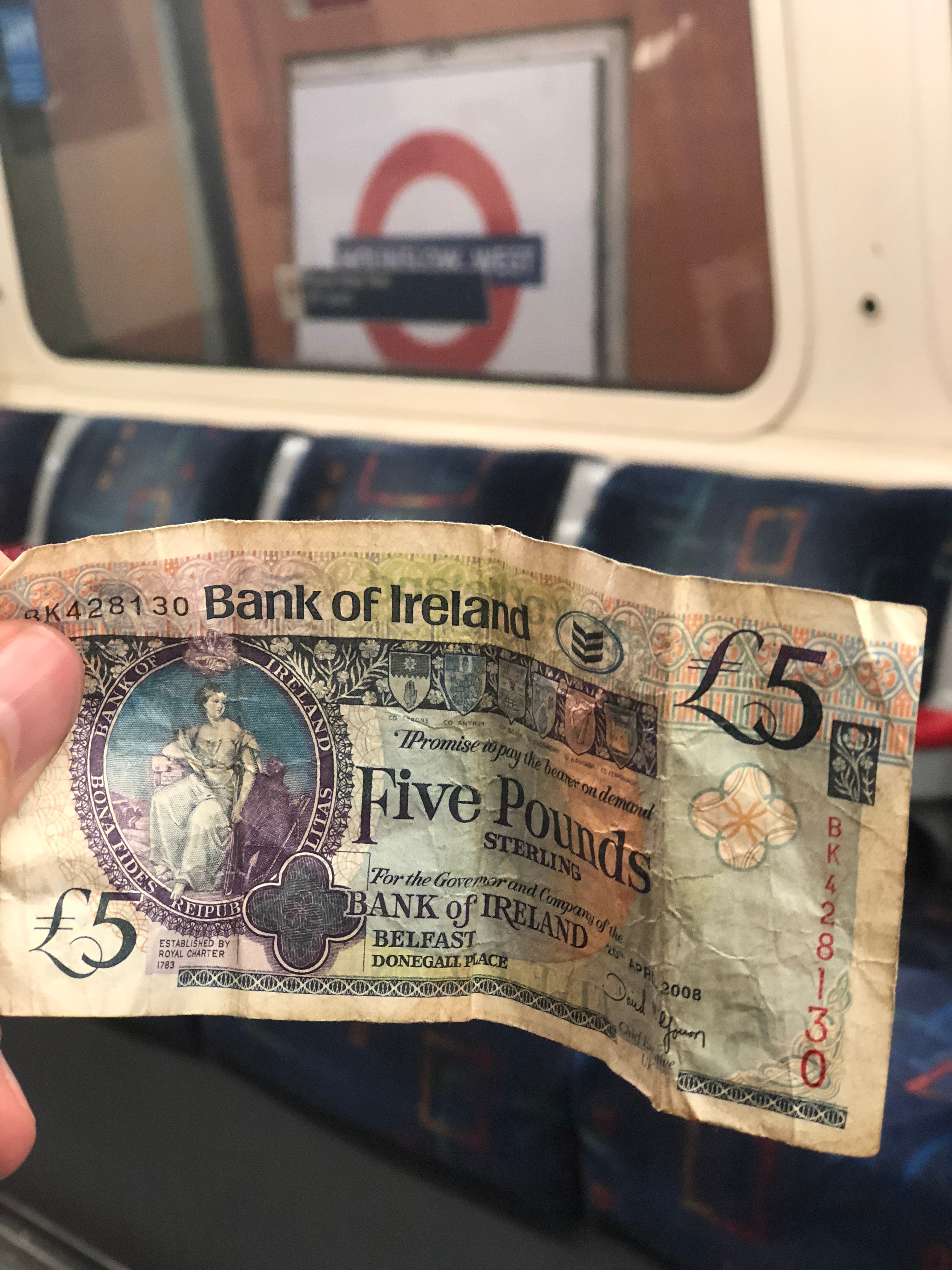 Small Northern Ireland Retailer Refuses to Accept Bank of England Notes as Payment - Belfast Books