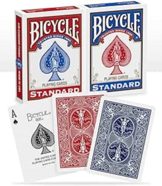 Bicycle(R) Standard 2-Pack Red & Blue