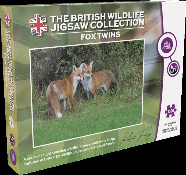 Fox Twins 1000 Piece Puzzle
