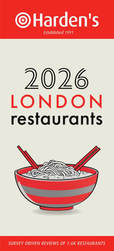 Harden’s London Restaurants 2026 34th EDITION, front cover