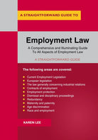 Employment Law by Karen Lee, front cover of this used copy