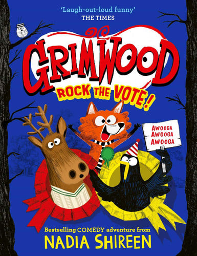 Grimwood: Rock the Vote! : the perfect laugh-out-loud winter read! Volume 5, front cover