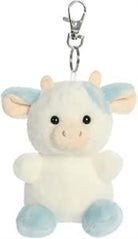 Palm Pals Skyla Blueberry Cow Clip-On 4in