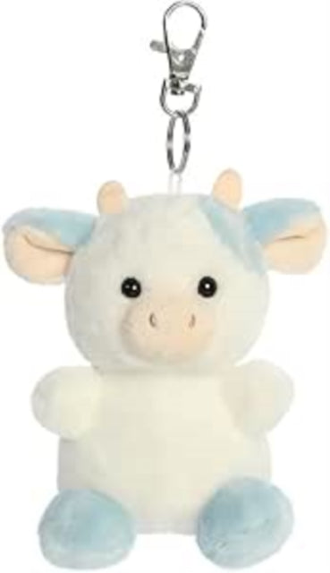 Palm Pals Skyla Blueberry Cow Clip-On 4in
