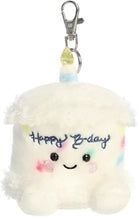 Palm Pals Happy B'day Cake Clip-On 4in